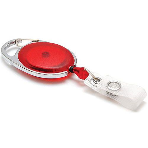 Rollerclip ovaal met riemclip - set van 100 - Sogedex