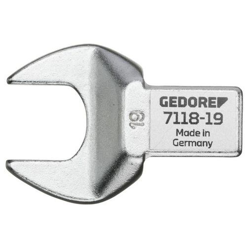 Embout clé à fourche pour outils dynamométriques 14X18 7118 - Gedore