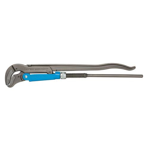 Hoekpijptang Eck-Schwede-snap 100, Lengte: 420 mm, Ergonomisch: nee, Type nr.: 4500220, Gewicht: 1400 g