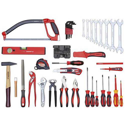Boite à outils Basis 72 pièces R21650072 - GedoreRed