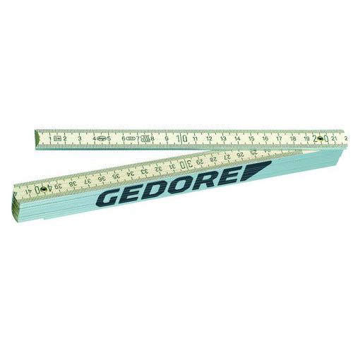 Duimstok hout 2m 4533-2 - Gedore