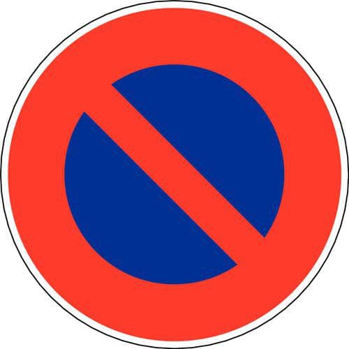 Panneau de signalisation - B6a1 - Stationnement interdit
