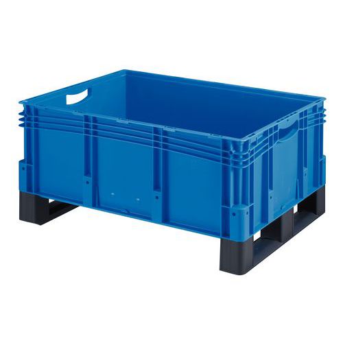 Bac gerbable XL avec semelles - Longueur 800 mm - 121 à 206 L - Bito