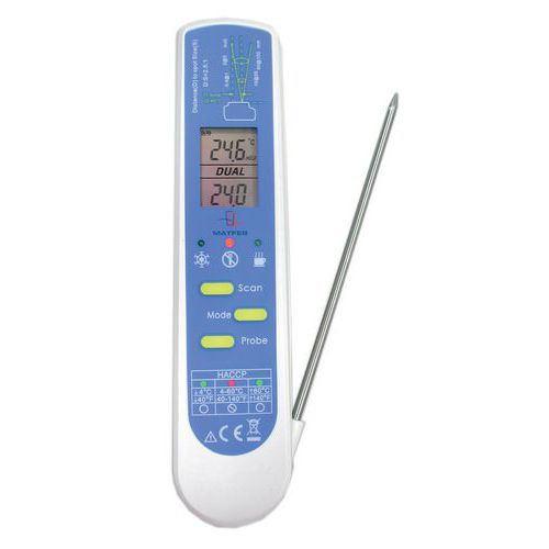 Thermometer Infrarood “DUO” met sonde