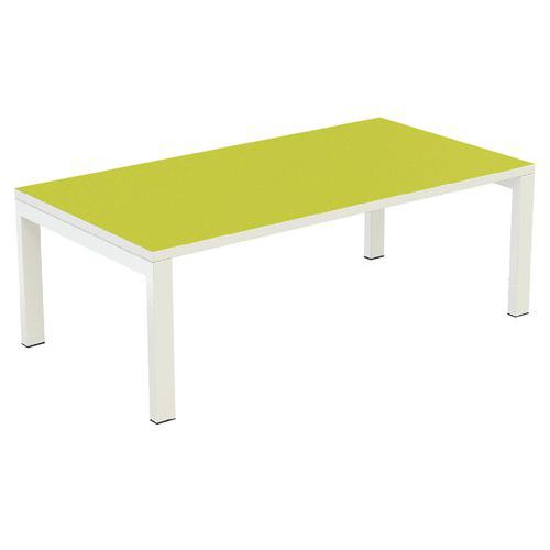 Table basse Easy Office rectangulaire 114 x 60 cm - Meet By Paperflow