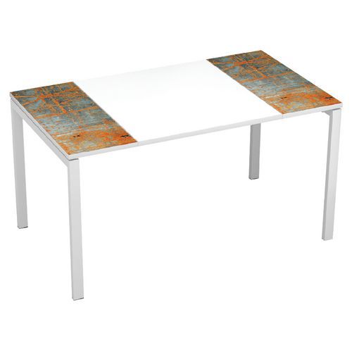 Bureau droit Easy Office Largeur 140 cm - Manutan Expert