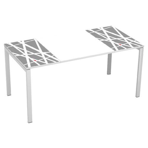 Recht bureau Easy Office breedte 160 cm - Manutan Expert