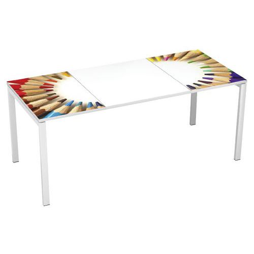 Recht bureau Easy Office breedte 180 cm - Manutan Expert