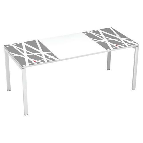 Recht bureau Easy Office breedte 180 cm - Manutan Expert