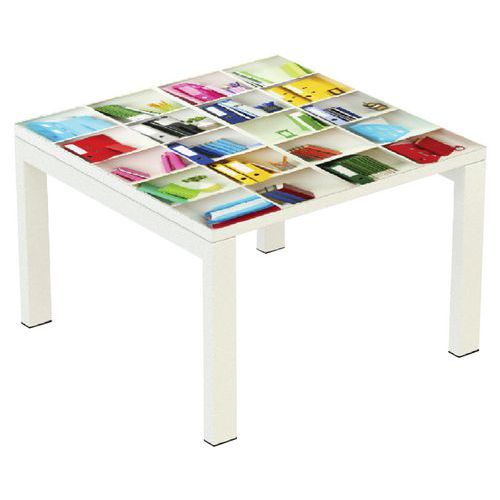 Lage tafel vierkant Easy Office - 60 x 60 cm - Manutan Expert