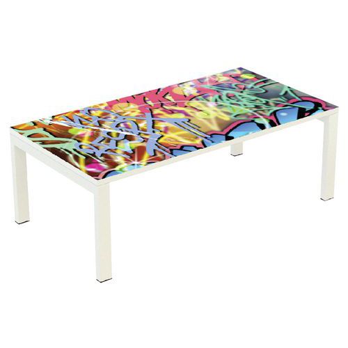 Lage tafel rechthoekig Easy Office - 114 x 60 cm - Manutan Expert
