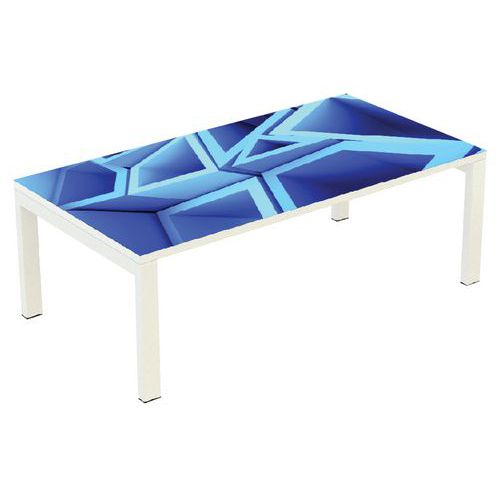 Table basse rectangulaire Easy Office - 114 x 60 cm - Manutan Expert