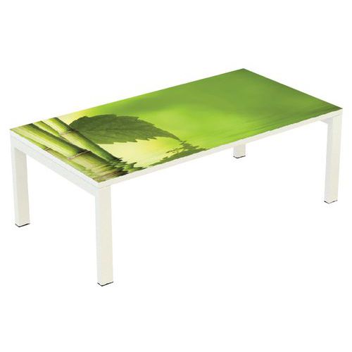 Table basse rectangulaire Easy Office - 114 x 60 cm - Manutan Expert