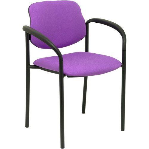 Chaise de réunion Villalgordo tissu avec accoudoir - Piqueras y crespo