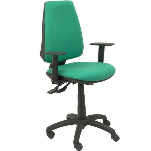 Bureaustoel Elche S verstelbare arm - Nylon wiel - Piqueras y crespo