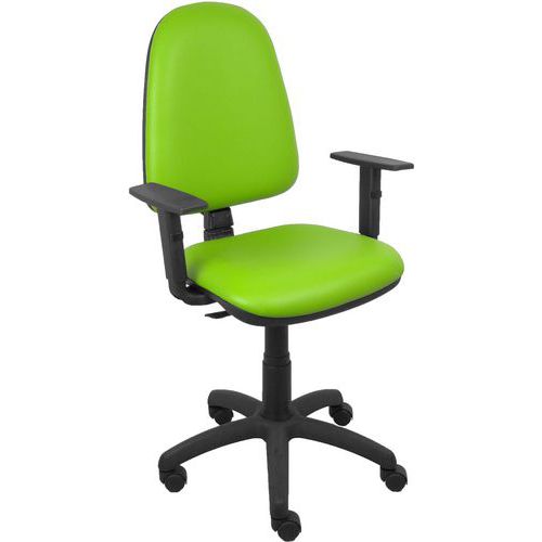 Bureaustoel Ayna imitatieleer met verstelbare arm - Piqueras y Crespo