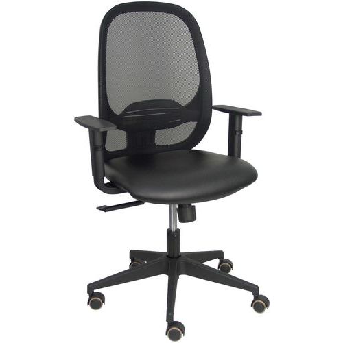 Chaise de bureau Cilanco bras réglable similicuir - Piqueras y crespo Chaise de bureau Cilanco bras réglable similicuir - Piqueras y crespo