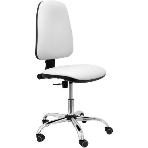 Chaise de bureau Socovos similicuir base chromée - Piqueras y crespo Chaise de bureau Socovos similicuir base chromée - Piqueras y crespo