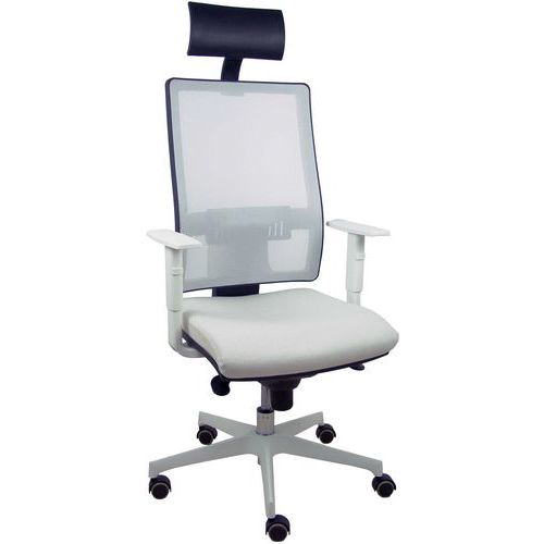 Chaise de bureau Horna blanche - Piqueras y crespo Chaise de bureau Horna blanche - Piqueras y crespo