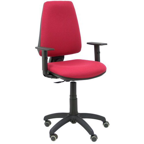 Chaise de bureau Elche CP bras réglable roue parquet-Piqueras y crespo