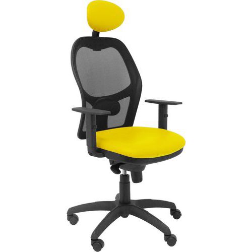 Chaise de bureau Jorquera similicuir avec appui tête-Piqueras y crespo Chaise de bureau Jorquera similicuir avec appui tête-Piqueras y crespo