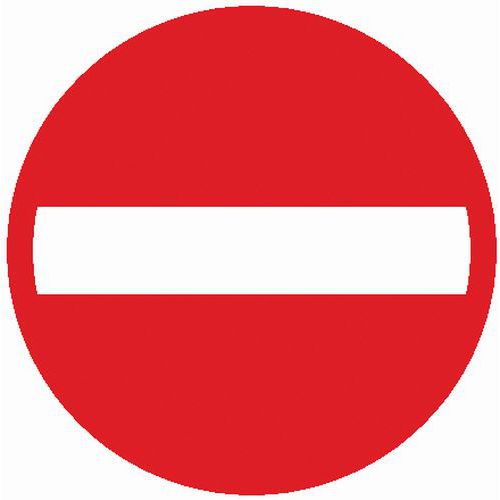 Panneau de signalisation - C2 - Entrée de véhicules interdite