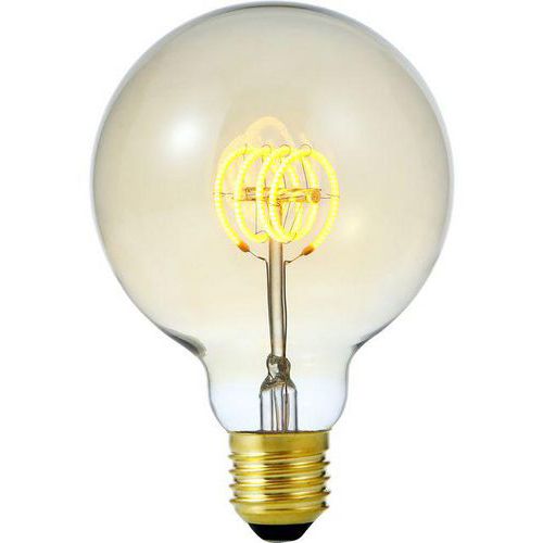 Decoratieve en gekleurde ledlamp filament E27 FleX TR G95 tot G125, Lichtstroom: 140 lm, Type fitting: E27