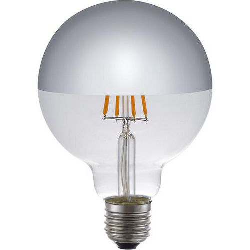 Ampoule filament LED E27 décorative à tête miroir - SPL