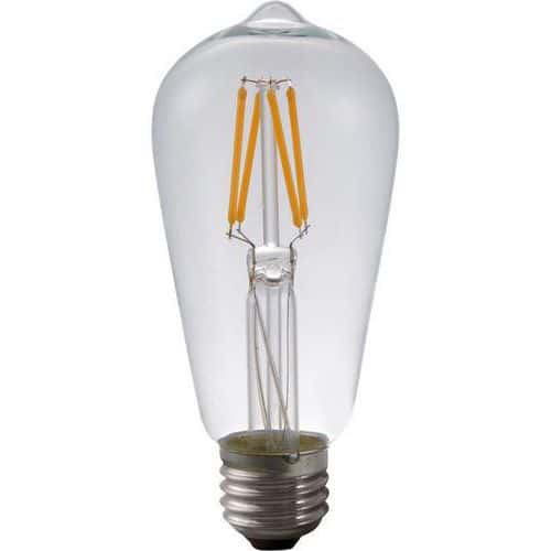 Ledlamp filament E27 ST58 tot ST64 Rustika 4 tot 10 W - SPL