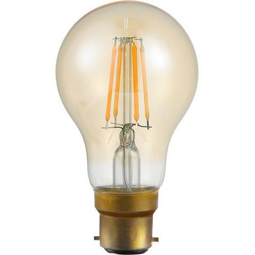 Ampoule à filament GLS LED A60 E27 et ba22d dimmable - SPL