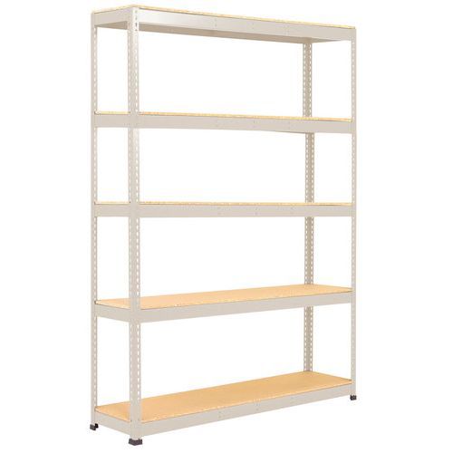 Rayonnage lourd Manutan Rapid 1 - Tablette agglo - Manutan Expert