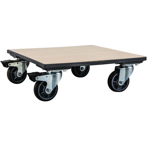 Houten dolly - Draagvermogen 500 kg - Manutan Houten dolly - Draagvermogen 500 kg - Manutan