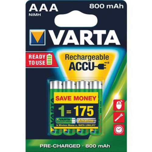 Batterij VARTA 56703101404 HR03 / AAA