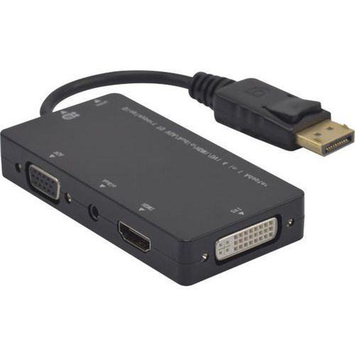 Adapter displayPort naar HDMI VGA DVI- 23 cm