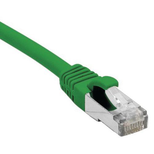 Cordon RJ45 catégorie 6 F/UTP LSOH snagless vert - 2 m Cordon RJ45 catégorie 6 F/UTP LSOH snagless vert - 2 m