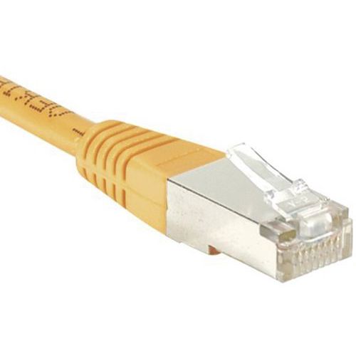 Netwerkkabel RJ45 CAT 6 S/FTP oranje 0.5 m