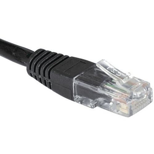Netwerkkabel RJ45 CAT 5E U/UTP zwart 20 m