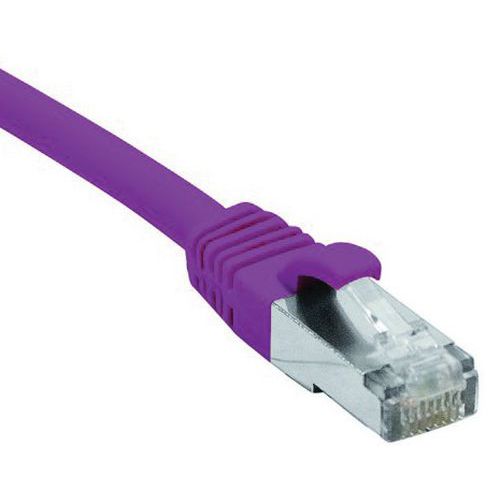 Netwerkkabel RJ45 CAT 6 F/UTP LSOH SNG paars 25 m Netwerkkabel RJ45 CAT 6 F/UTP LSOH SNG paars 25 m