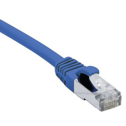 Netwerkkabel DEXLAN RJ45 CAT 6 S/FTP LSOH SNG blauw 0.3 m