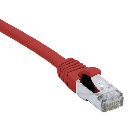 Netwerkkabel DEXLAN RJ45 CAT 6 S/FTP LSOH SNG rood 0.3 m