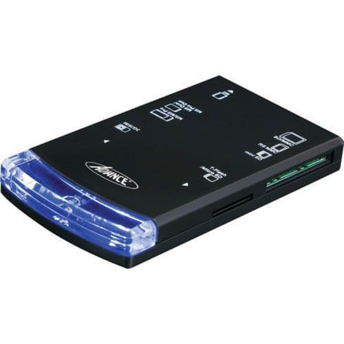 USB 2.0 geheugen- en SIM-kaartlezer