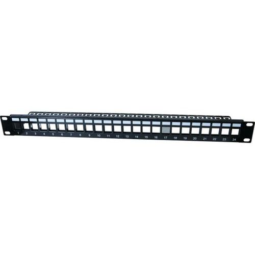 patchpanel 19 INCH 24 poorten STP voor Keystone