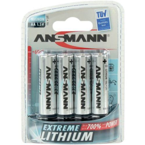 Piles lithium 1512-0002 FR06 / AA