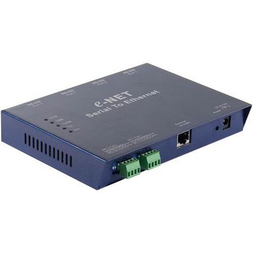 Ethernet-server met 4 seriële poorten - RS232 / 485/422