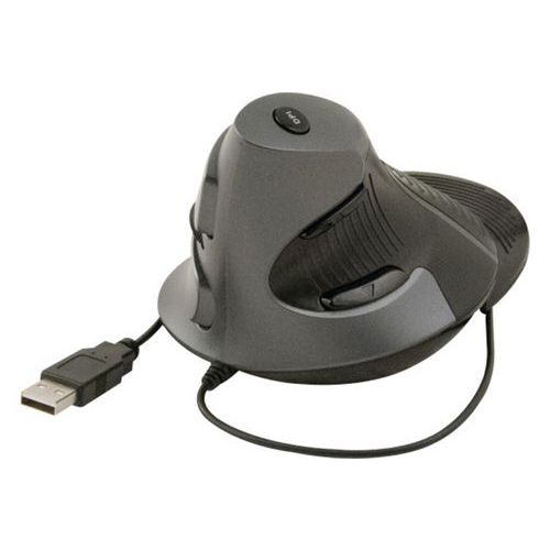 USB-muis DACOMEX vertikaal  V200U zwart