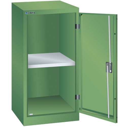 Armoire 1 porte 500x580x1000mm - 1 tablette amovible - Lista