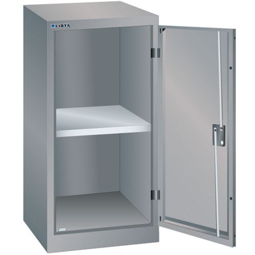 Armoire 1 porte 500x580x1000mm - 1 tablette amovible - Lista