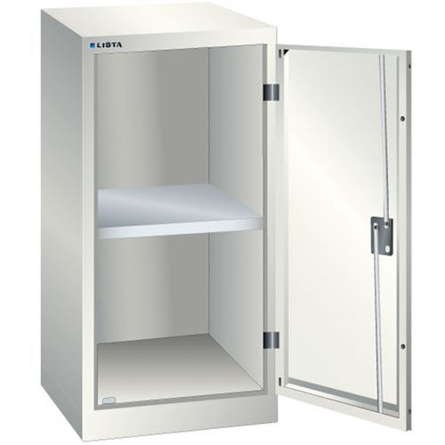 Armoire 1 porte 500x580x1000mm - 1 tablette amovible - Lista