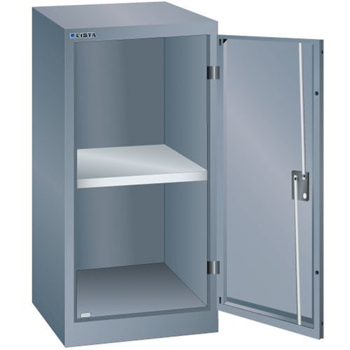 Armoire 1 porte 500x580x1000mm - 1 tablette amovible - Lista