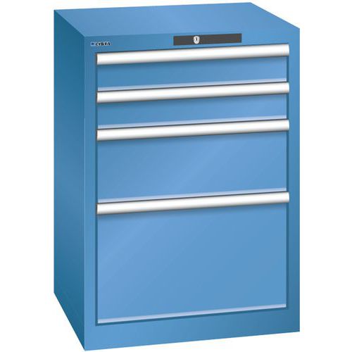 Armoire à tiroirs 27x27E (LxPxH) 564x572x800mm-Lista